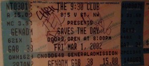 STD Concert Stub